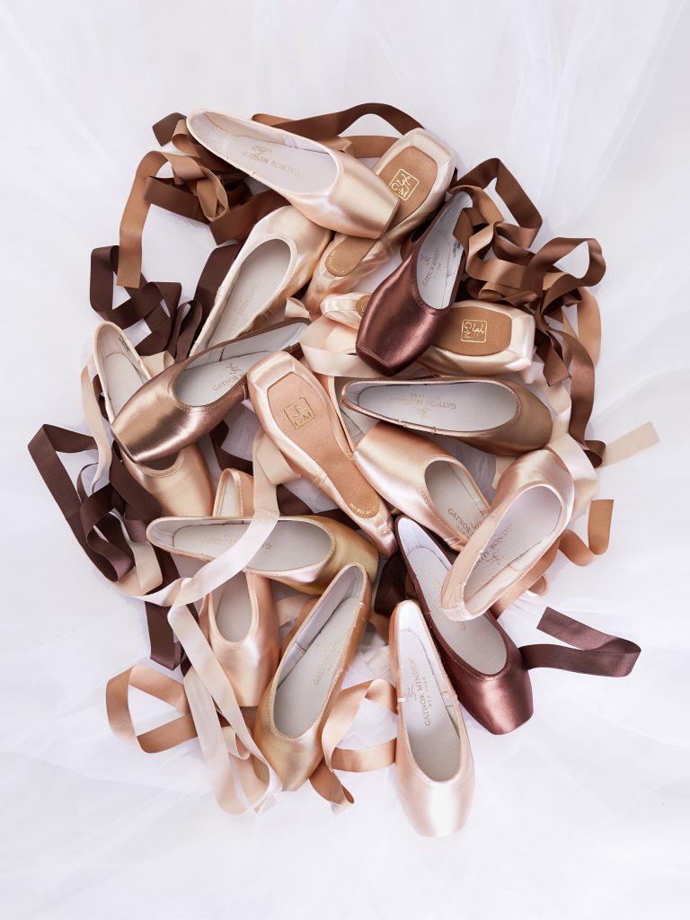 About two years ago, Richard Bass, owner of Cardinal Shoe in Lawrence, MA, came up with the idea of offering a variety of colors for the Gaynor Minden shoes, like brown and tan, to match the skin tone of different ethnicities.  